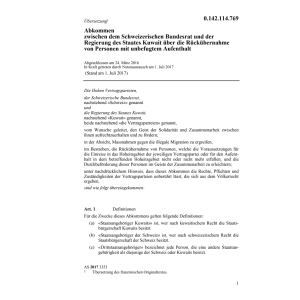 Abk. 24.03.16 BR Kuwait Rücknahme Pers.