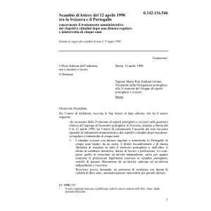 Lettere CH/P trattamento amm. cittadini