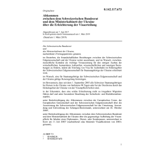 Abk. 7.6.17 BR/Ukraine Visaerteilung
