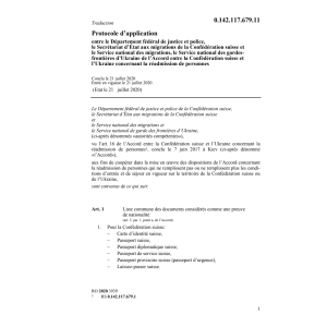Prot. Départ. féd. justice police