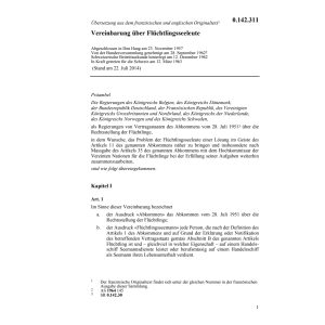 V, über Flüchtlingsseeleute