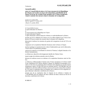 Accord-cadre 31.10.22, CF + Chypre