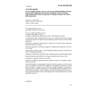 Accordo quadro 31.10.22, CF + Cipro