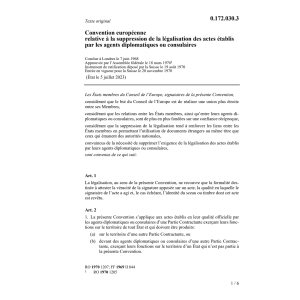 Conv. europ., suppression légalisation