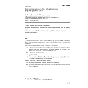 Conv. sopprime legalizzazione atti
