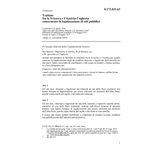 Tr. Austria legalizzazione atti pubblici