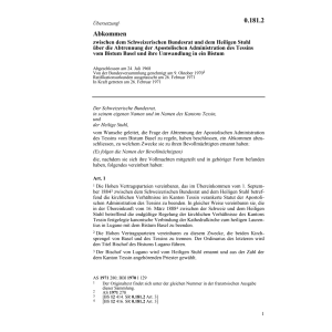 Abk., Bistum Basel, Abtrennung Admin.