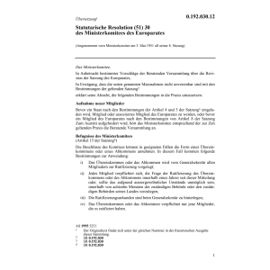 Statutar.Resolut.Ministerkom.Europarates