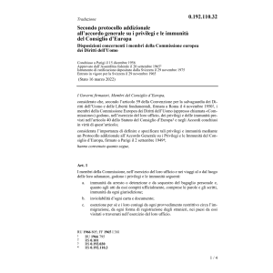 Secondo prot.add.priv.immun.Cons.d'Europ