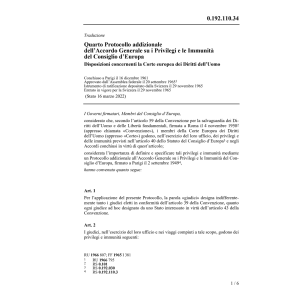 Quarto prot.add.priv.immun.Cons.d'Europa