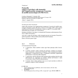 Prot.d'0rgan.europea l'eserciz.sat.meteo