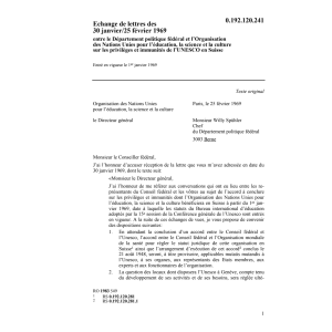 l'éducat.,science,culture, l'UNESCO