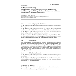 Vollz.-Vereinb.z.Abk.Bundesrat-Met.Welto