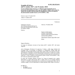 Scambio lettere 11.10.17/19.10.18 Aliph