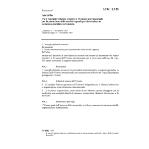 Acc.l'Uni.int.protezione novità vegetali
