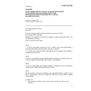 Acc.CH-Società int.telecommunicaz.(SITA)
