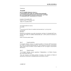 Acc. 18.11.2019 CFS Associazione Codice