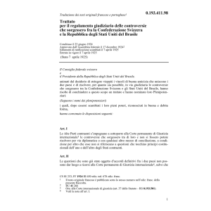 Tratt.regolam.giudiziario CH-Brasile