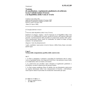 Tratt.conc.regol.giud.CH-Costa d'Avorio