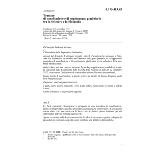 Tratt.conci.regolam. Svizzera-Finlandia