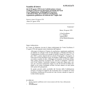 Scambio lettere CH-Grossbrit.-Nordirland