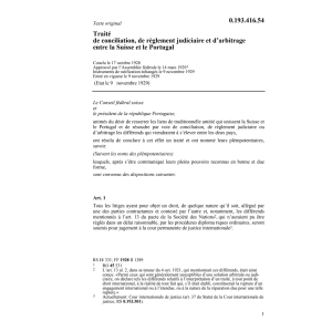 Tr. conciliation, arbitrage Portugal