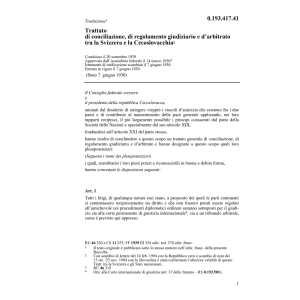 Tr. di concilizione Cecoslovacchia