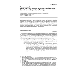 N. Anwendung Verträge Österreich