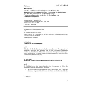 Abk. BRD Zivilstandsurkunden