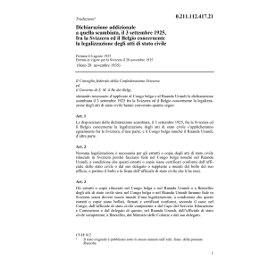 Dich. addizionale B atti di stato civile