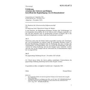 Erkl. B Beglaubigung Zivilstandsakten