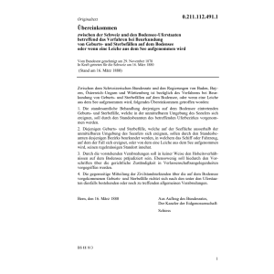 Übereink. Geburts-, Sterbefälle Bodensee