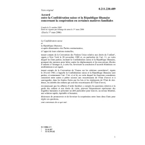 Acc.libanaise matières familiales