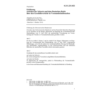 Erkl. D Vormundschaftssachen