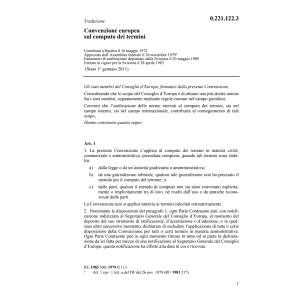 Conv. europ. computo dei termini