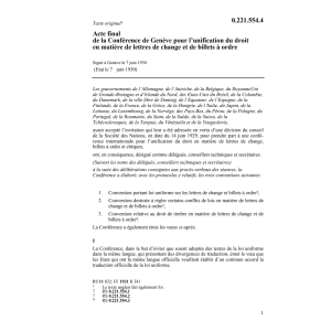 Acte fin lettre de change
