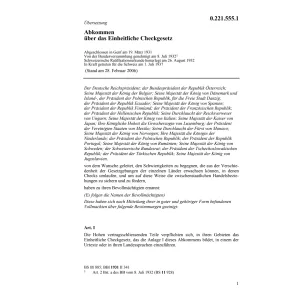 Abk. Einheitliches Checkgesetz