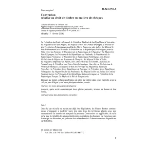 Conv. droit de timbre