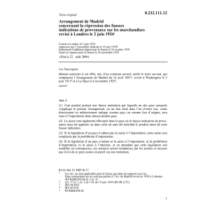 Ar. de Madrid indications de provenance