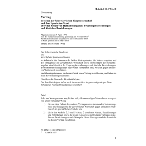 Vertrag E Schutz Herkunftsangaben