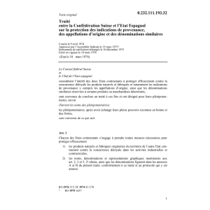 Tr. E prot. indications de provenance
