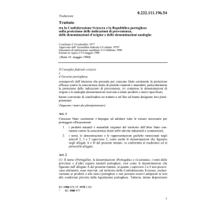 Tr. P prot. indicazioni di provenineza