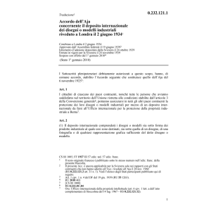 Acc. dell'Aja deposito disegni, modelli