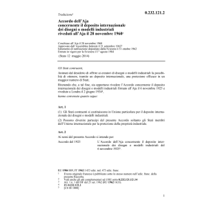 Acc. dell'Aja deposito disegni, modelli