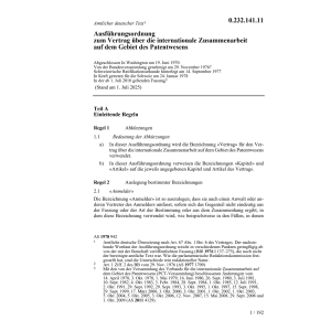 AV Zusammenarbeit Patentwesens
