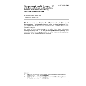 Noten. Kostenentscheidungen Deutschland