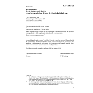 Dich. trasmissione atti giudiziari B