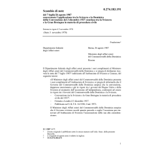 Note procedura civile Dominica