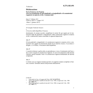 Dich. trasmissione atti giudiziali F