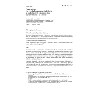 Conv. assistenza giudiziaria GR